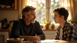 Father-Son Discussion Guide after reading 'Unscripted'